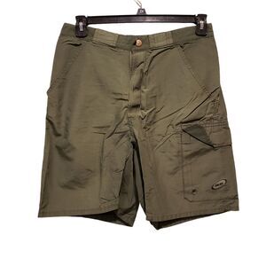 Men's AMERICAN EAGLE OUTFITTERS Green Cargo Shorts Size Medium